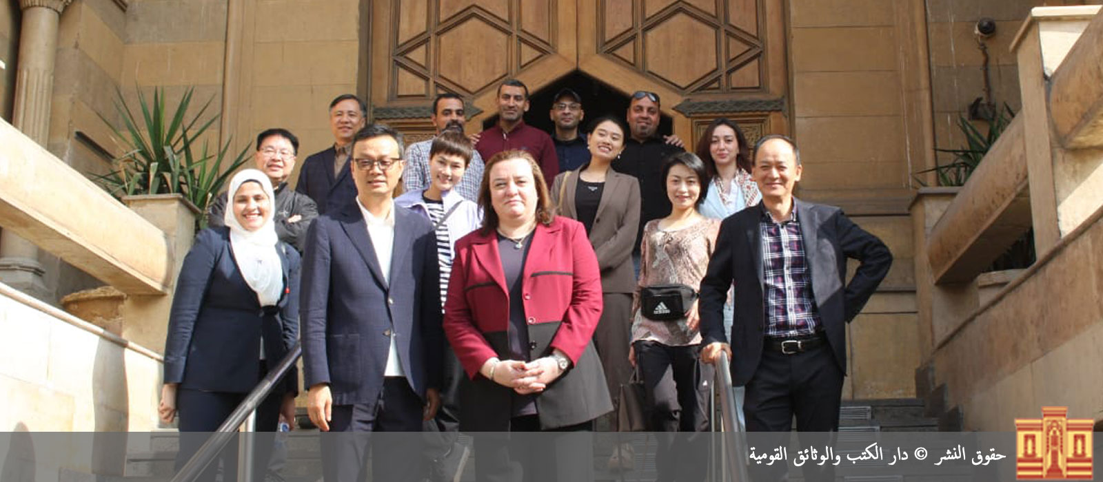 وفد صيني رفيع المستوى في زيارة لمتحف دار الكتب بباب الخلق برعاية الأستاذ الدكتور أحمد فؤاد هنو وزير الثقافة،