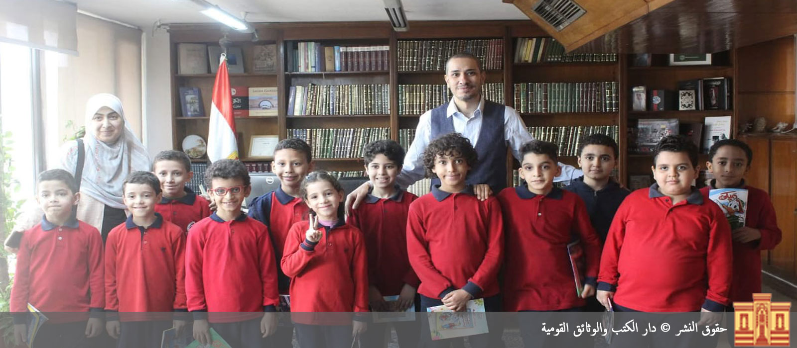 الإعجاب بالتراث الوثائقي بمكتبة مصر الوطنية