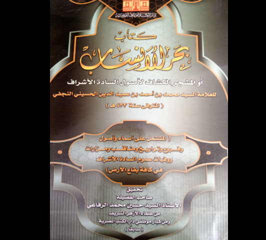 بحر الأنساب أو المشجر لكشف أصول السادة الأشراف للحسيني النجفي